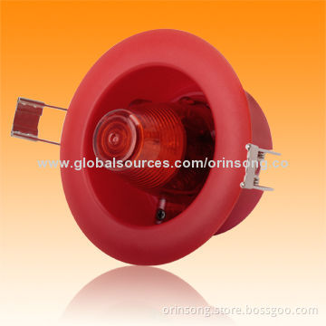 Mini Fire Strobe Siren with Metal Mounting Bracket
